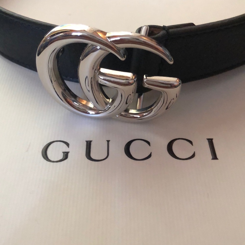 Boys Gucci leather belt
